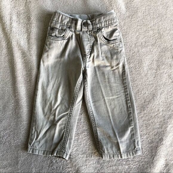 Carter’s Pull On Light Gray Jeans - Picture 2 of 5